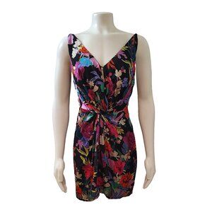 ASTR the Label Women's Alivia Floral-Print Backless Mini Dress
